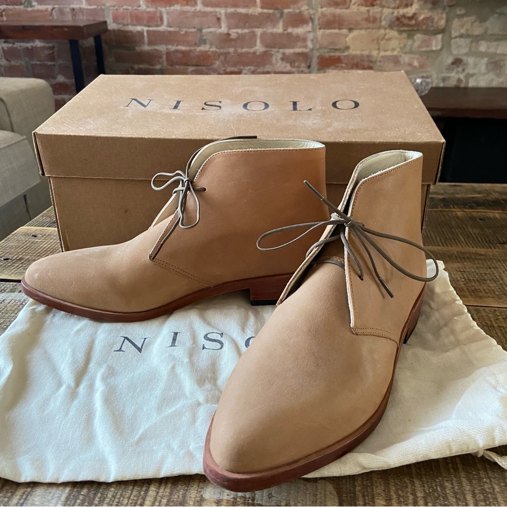 Nisolo ankle boot size 8